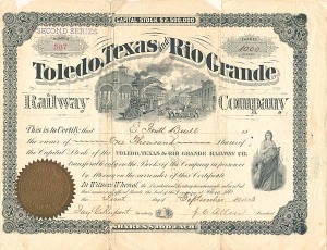 Toledo, Texas and Rio Grande Railway Co.